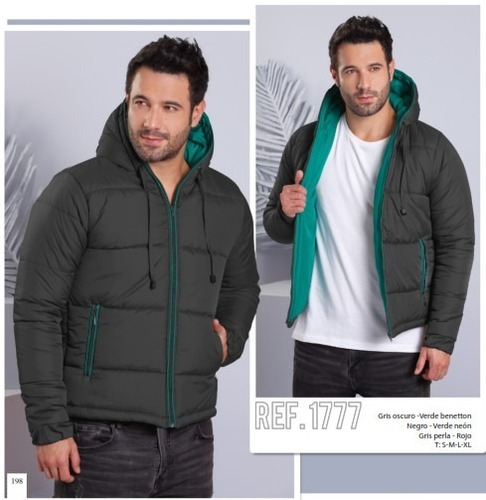 Nueva Coleccion Chaqueta Invierno Excelente Calidad Premium Tipo Exportacion 