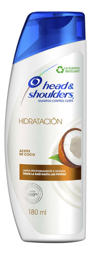 Shampoo Head & Shoulders Control Caspa Hidratación 375 Ml