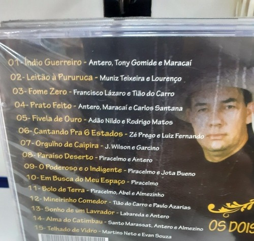 Cd Os Dois Mineiros - Índio Guerreiro - Volume 6