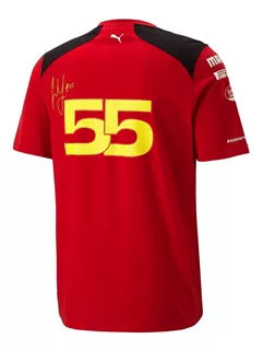 Playera Carlos Sainz Ferrari F1 Puma Producto Original 2023