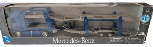 New Ray Mercedes Benz Actros Long Hauler Caminhão 1:43 Azul