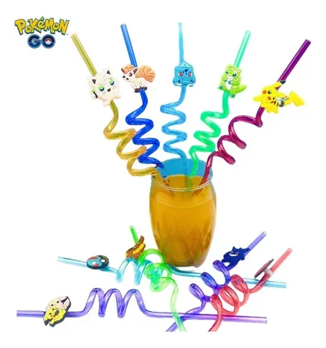 Sorpresas Cumpleaños Bombillas Pokemon 7 Unids Niños Fiestas