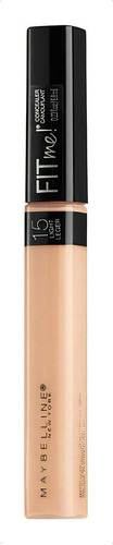 Corretivo facial liquido Maybelline Fit Me Corrector tom light #15 para pele todo tipo de pele