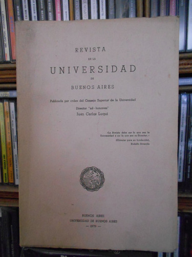 Revista De La Universidad De Bs As Homenaje A Rafael Bielsa