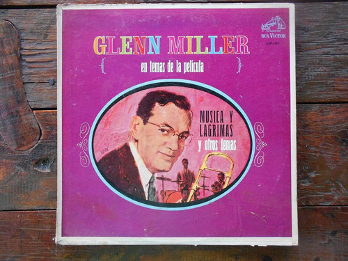 Glen Miller Musica Y Lagrimas Lp Vinilo Arg Ex