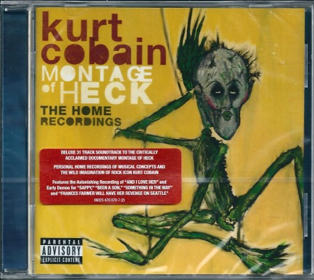 Nirvana Kurt Cobain Montage Of Heck Deluxe Cd Nuevo Sellado