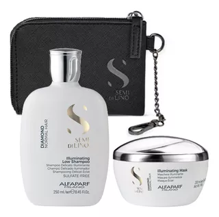 Shampoo Sin Sal 250ml + Mascarilla Alfaparf Diamond