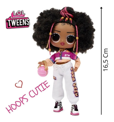 Lol Surprise Tweens Fashion Doll Hoops Cutie 8975 Original