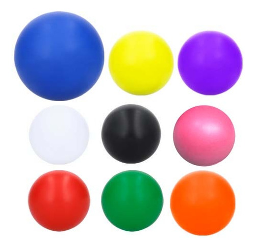 Pelota Antiestrés Variedad De Colores Paquete De 100 Pzas