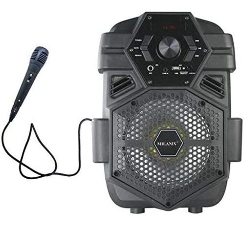 Corneta Amplificada Recargab Fm Bluetooth Incluye Microfono