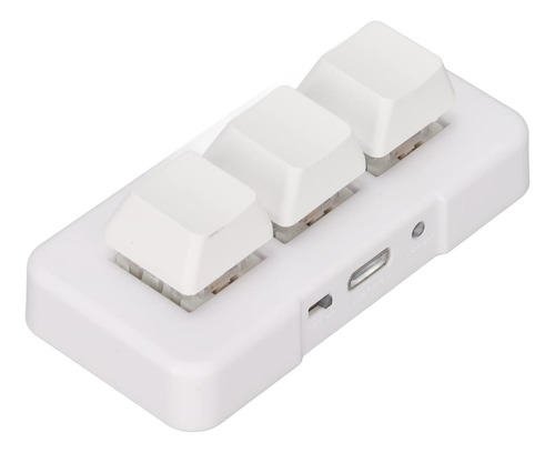 Teclado Gowenic Mini Programmable, 3 Keys Mechro Mechanical