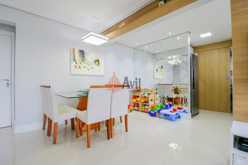 Imagem 14 de 15 de Apartamento Para Venda No Bairro Tatuapé Em São Paulo - Cod: Av7047 - Av7047