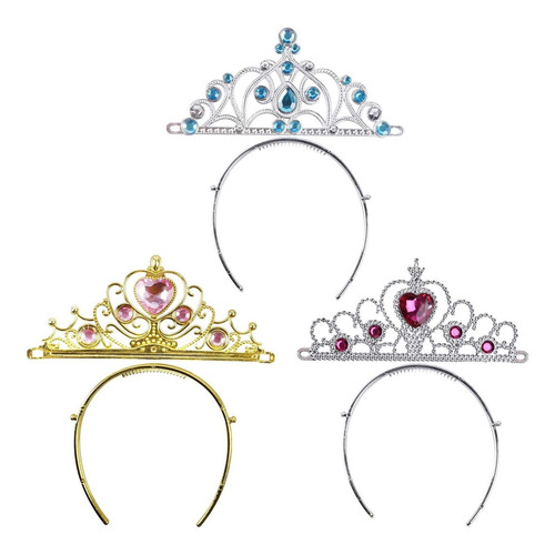 Tiara De Princesa, Diadema, Conjunto De Vestir Para Niñas Pe