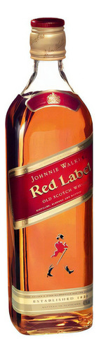 Pack De 4 Whisky Johnnie Walker Blend Red Label 1 L