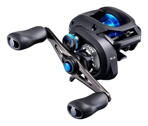Reel rotativo Shimano SLX DC SLX DC 71XG derecho color negro