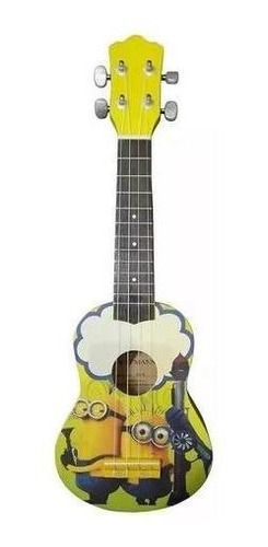 Ukelele Soprano Amarillo Hoffmann Ku-9 Minions Funda Envios