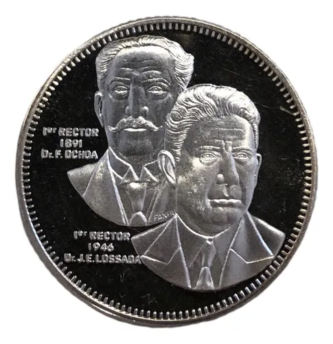 Moneda 100 Años Luz 1300 Bs Venezuela (Usado)