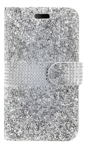 Flip Sparkle Bling Funda De Cuero Para LG Stylo 3 K10 Pro St