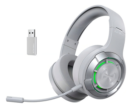 Headset Gamer Sem Fio 2.4ghz Edifier G30s Hecate Preto Cor Cinza