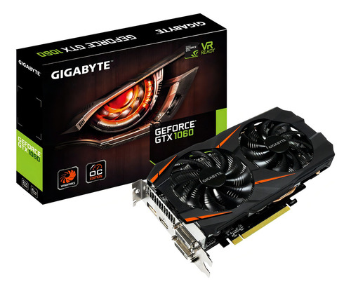 Placa De Video Gigabyte Geforce Gtx 1060 Windforce Oc 6gb (Usado)
