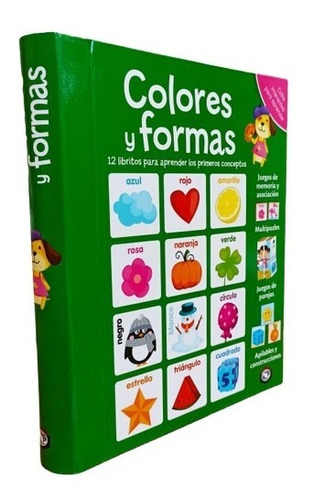 Libro Infantil Cofre Interactivo: Colores Y Formas