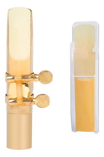Par De Palhetas Em Bambu Natural Para Saxofone Alto N2.0