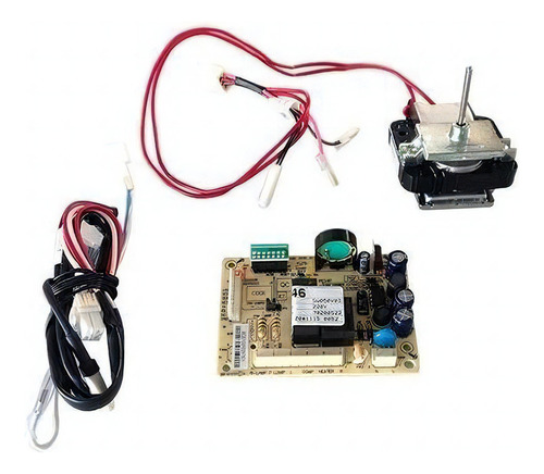 Kit Placa Sensor Ventilador Refrigerador Electrolux Df46 Df4