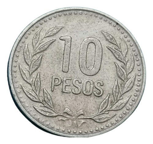 Colombia Moneda 10 Pesos 1992