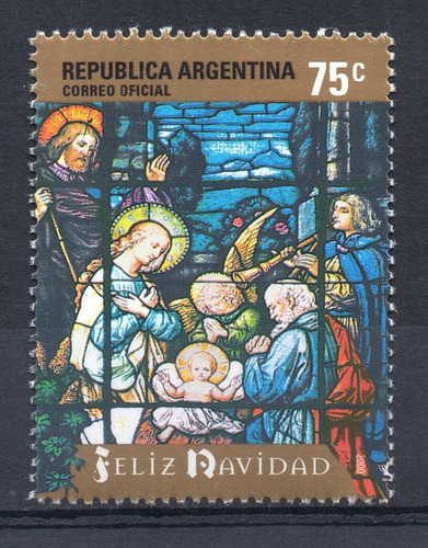 Argentina 2000 Gj 3099** Mint Navidad Vitral Vitreaux A