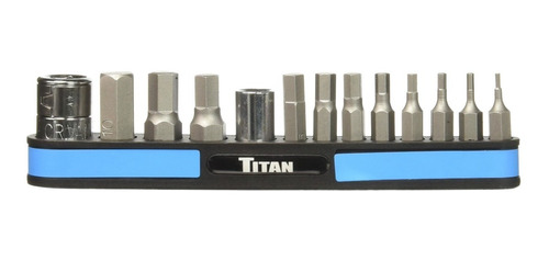 Titan Tit16112 Set De Puntas Hexagonales Métricas 13 Pz. ...