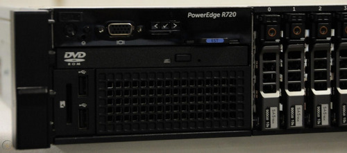 Servidor Dell Poweredge R720 Intel Octacore 16gb Ram Sas Ssd (Recondicionado)