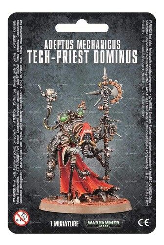 Figura De Acción Del Adeptus Mechanicus Tech-priest Dominus