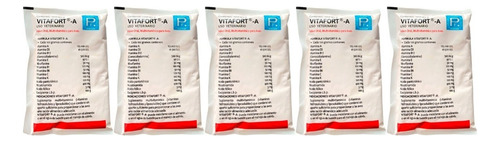 Pack 5 Vitafort A 100 Gr Vitaminas Para Aves