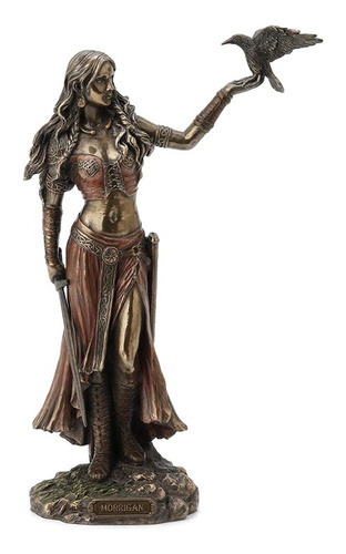 Estatua De Resina Morrigan La Diosa Celta De La Batalla Con