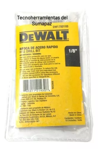 DEWALT Juego de brocas con índice de metal, 29 piezas (DW1969)