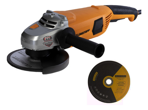 Amoladora Angular Lüsqtoff Aml2200-8 Disco 180mm 2200w Moron
