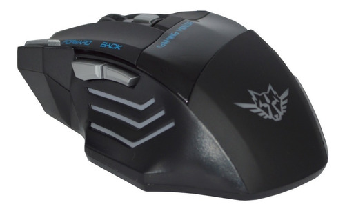 Mouse Óptico F3 1600dpi Usb Preto E Prata G5 Gamer Jogo