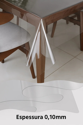 Plastico Transparente Cristal Toalha De Mesa, Forrar Armario Transparente Sem Desenho