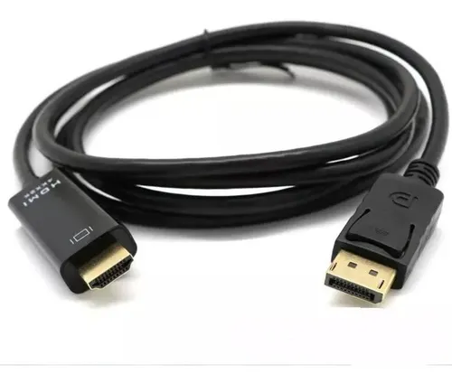 Cable Dp Display Port Macho A Hdmi Macho 1.8m Adaptador