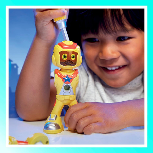 Pj Masks Power Heroes Builtable Heroes, Figura De Acción De