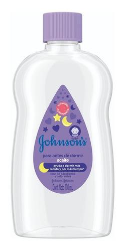 Aceite Para Bebés Antes De Dormir Johnson's Baby Morado 