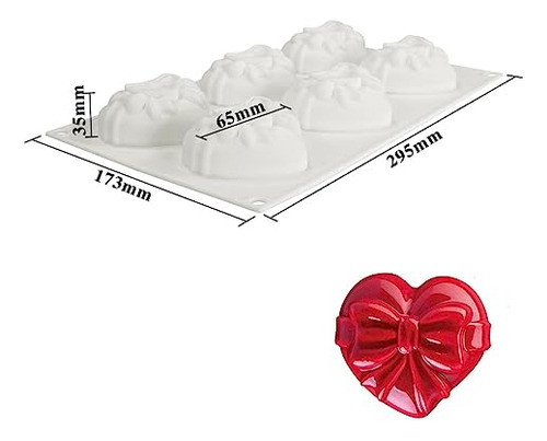 Moldes De Silicona Para Tartas Con Forma De Corazón En Forma