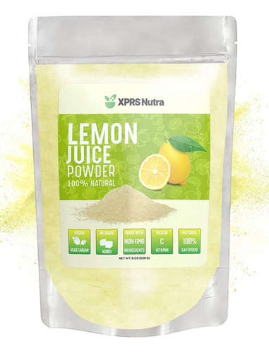 Limon En Polvo Booster Rico En Vitamina C Xprs Nutra 226 Gr