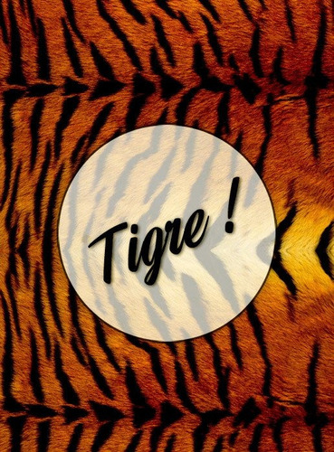 Tigre! Lámina Decoupage Autoadhesiva 30 X 42 Cm