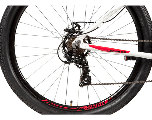 Bicicleta Caloi Vulcan Branca 21v