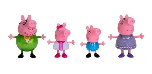 Figura Peppa Pig Familia Elegante 92610