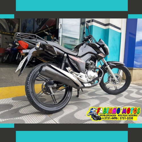Honda Cg 160 Fan Esdi 2017 Preta Novíssima!!!