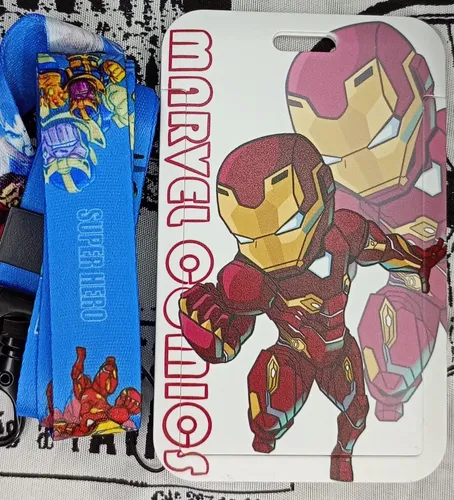 Portacarnet Plásticos Avengers Marvel