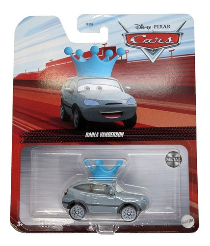 Darla Vanderson Cars Disney Pixar Linea Metal Nuevo