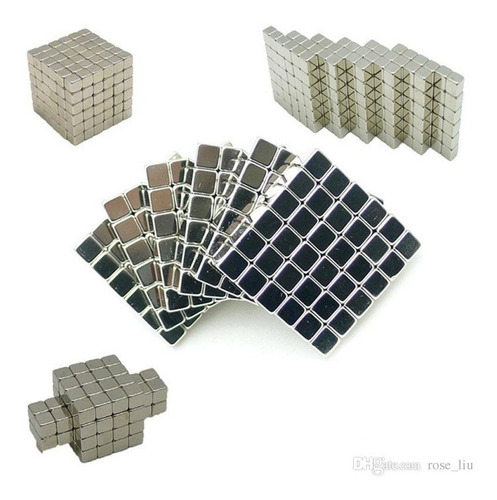 Neocube Buckyballs 216 Piezas 5 Mm Iman Neodimio Cuadrado